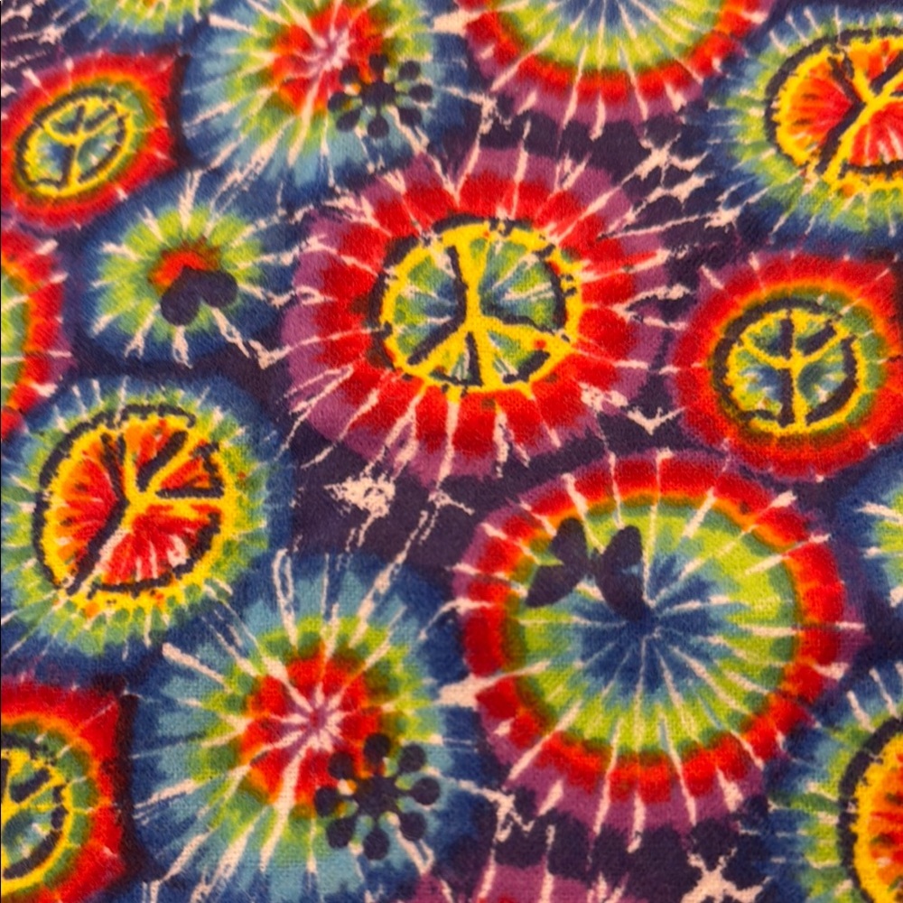 Vibrant Tie-Dye Fabric - Picture 2 of 2